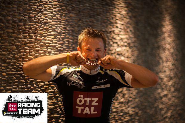 Platz 2 für Daniel Federspiel beim XC Battle Kaprun
