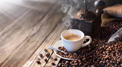 The Good Morning Begins With A Good Coffee – Morning Light Illuminates The Traditional Espresso